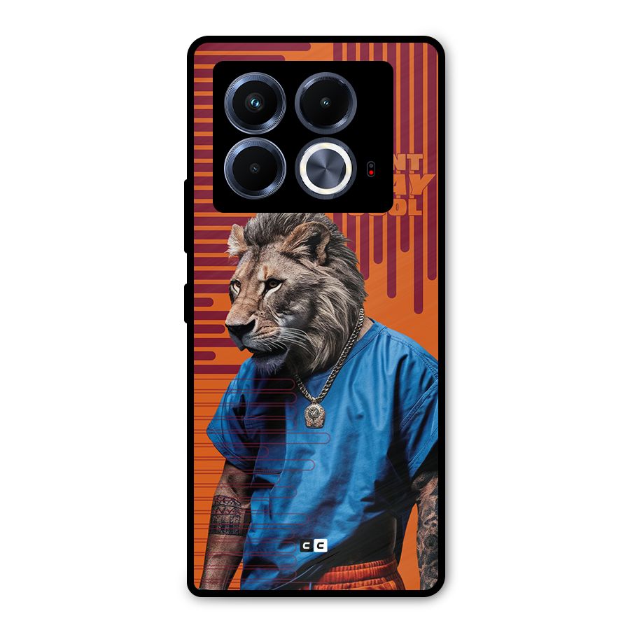 Dont Play Cool Metal Back Case for Infinix Note 40 5G