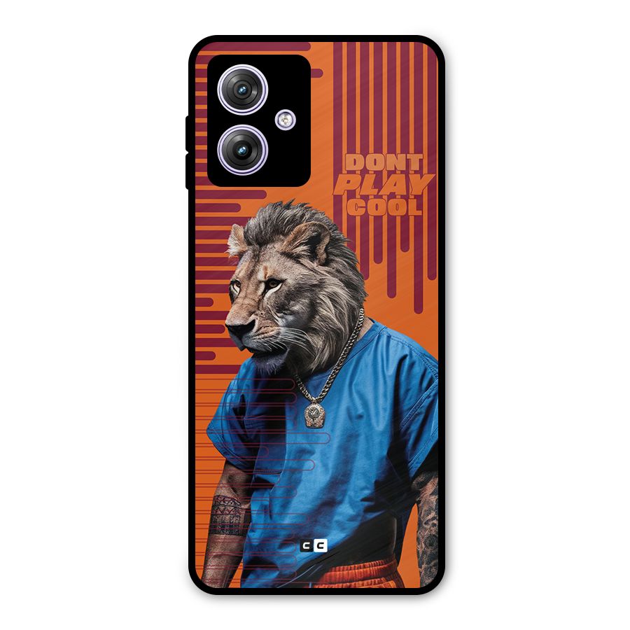 Dont Play Cool Metal Back Case for Moto G64