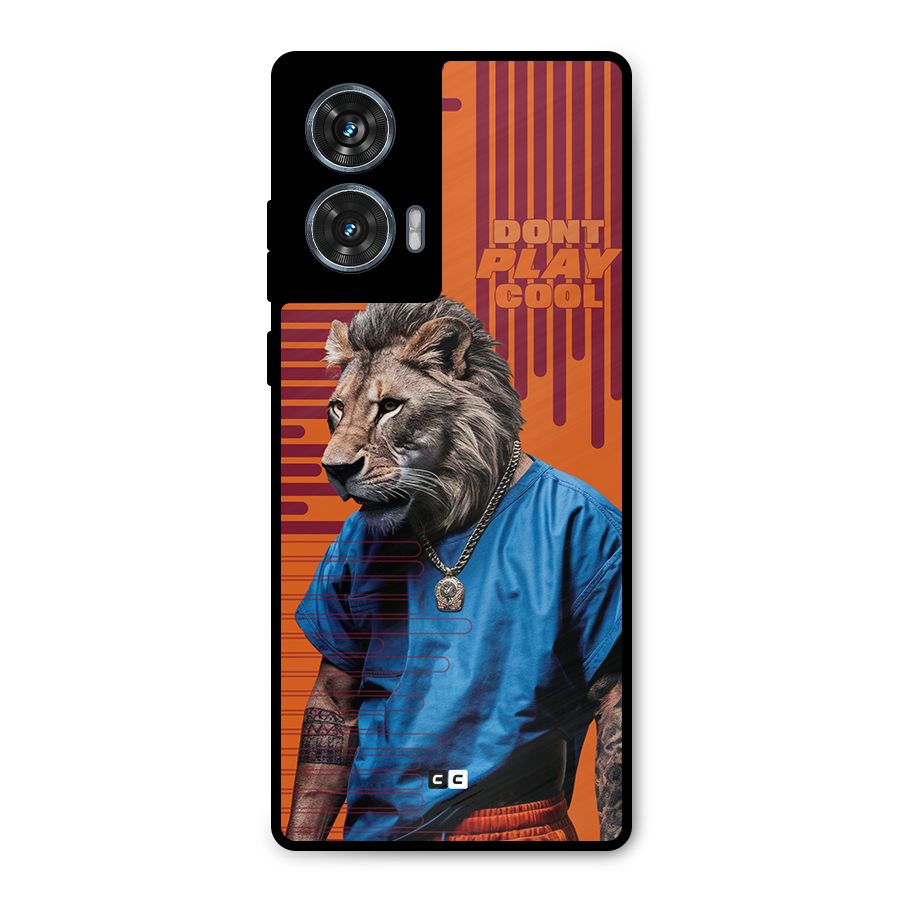 Dont Play Cool Metal Back Case for Motorola G96