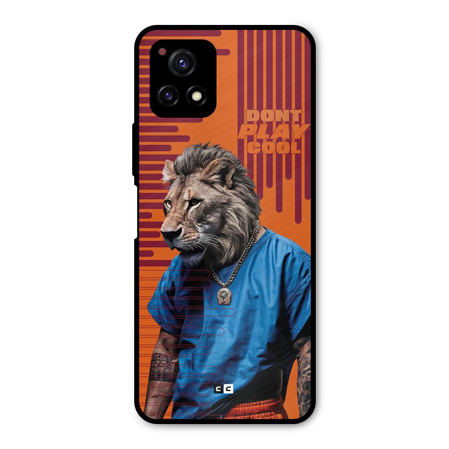 Dont Play Cool Metal Back Case for Vivo Y72 5G