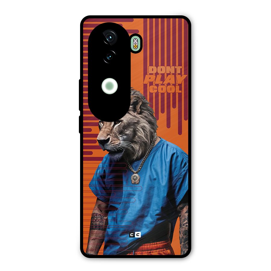 Dont Play Cool Metal Back Case for iQOO Z9s
