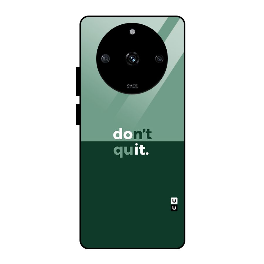 Dont Quit Do It Glass Back Case for Realme Narzo 60 5G