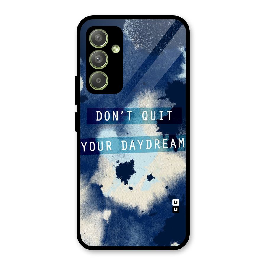 Dont Quit Glass Back Case for Galaxy A54