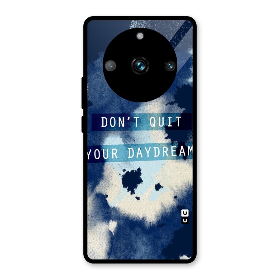 Dont Quit Glass Back Case for Realme 11 Pro
