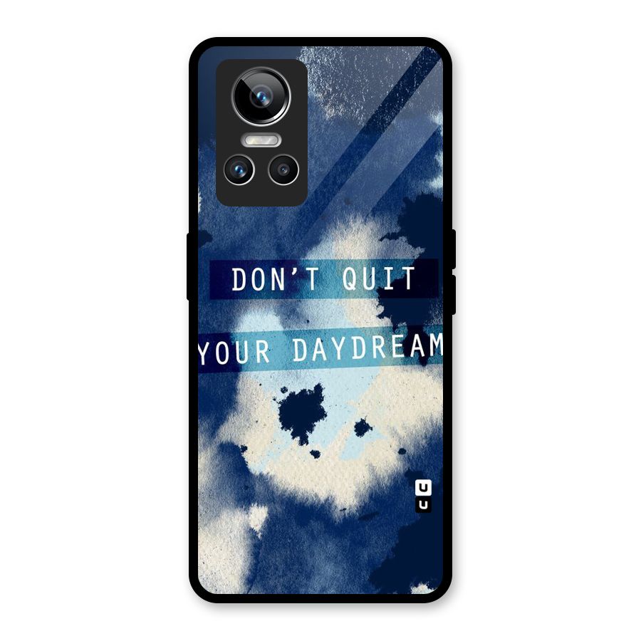 Dont Quit Glass Back Case for Realme GT Neo 3
