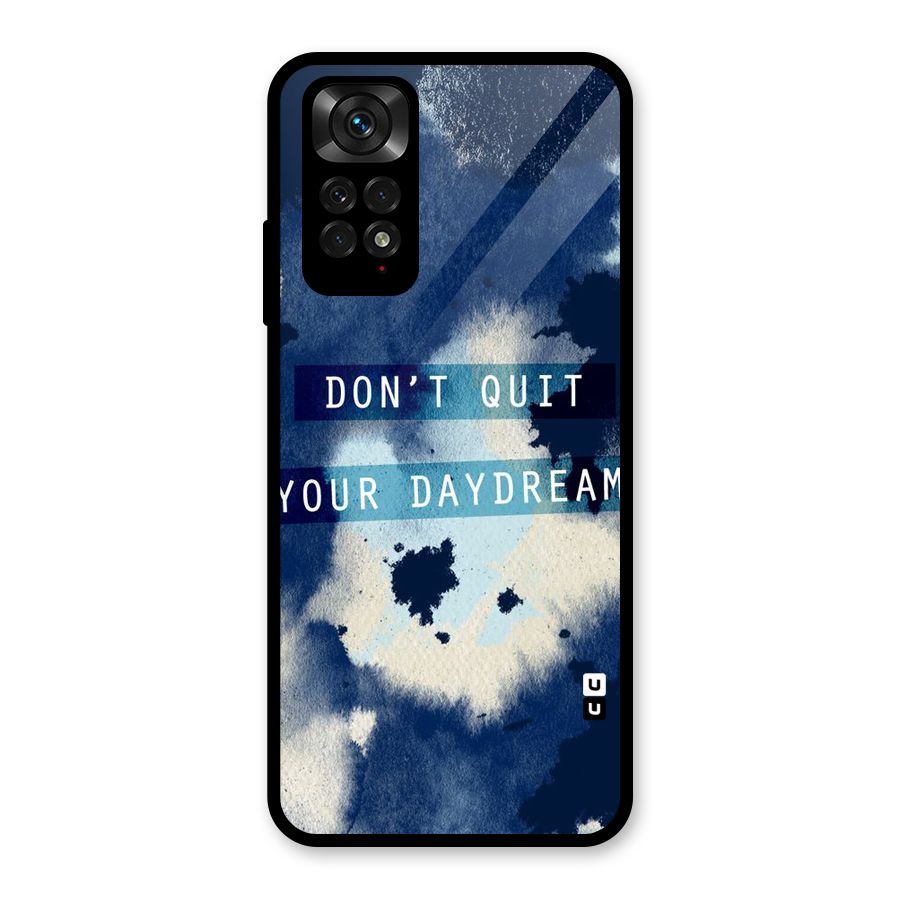Dont Quit Glass Back Case for Redmi Note 11S