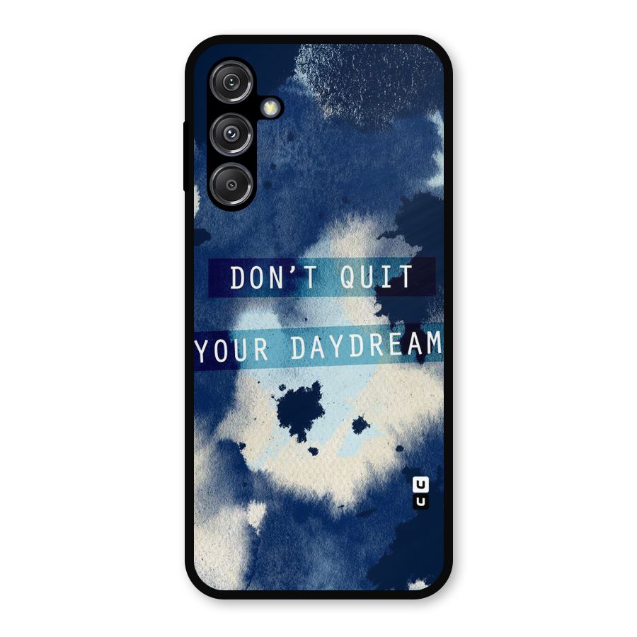Dont Quit Metal Back Case for Galaxy M34 5G