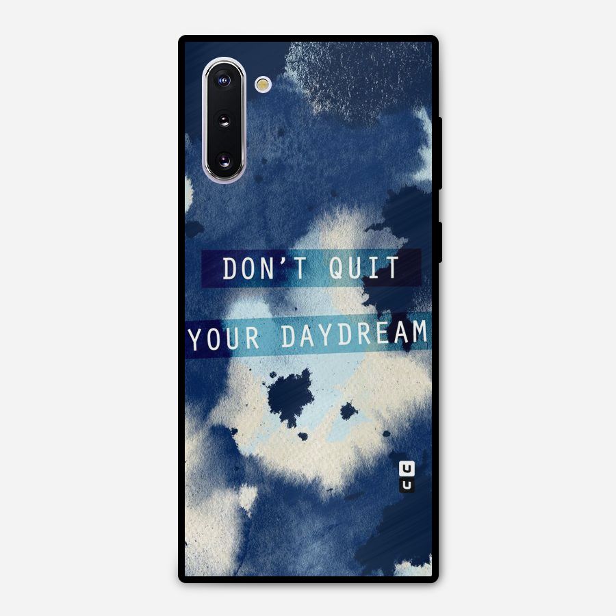 Dont Quit Metal Back Case for Galaxy Note 10