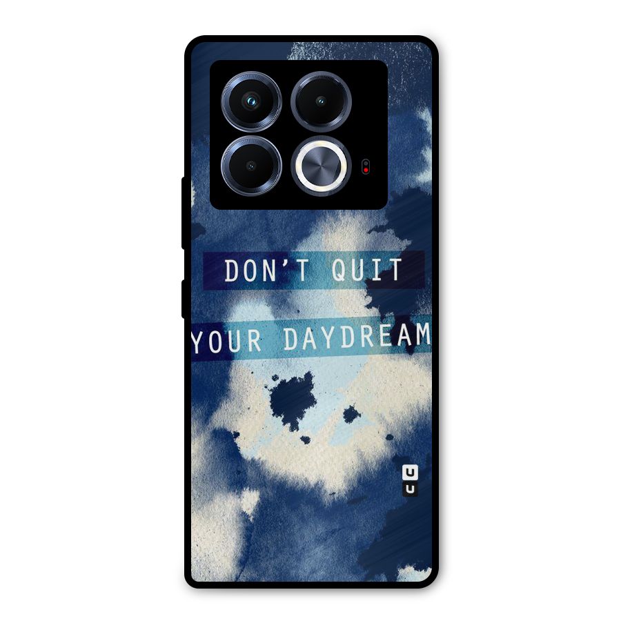 Dont Quit Metal Back Case for Infinix Note 40 5G
