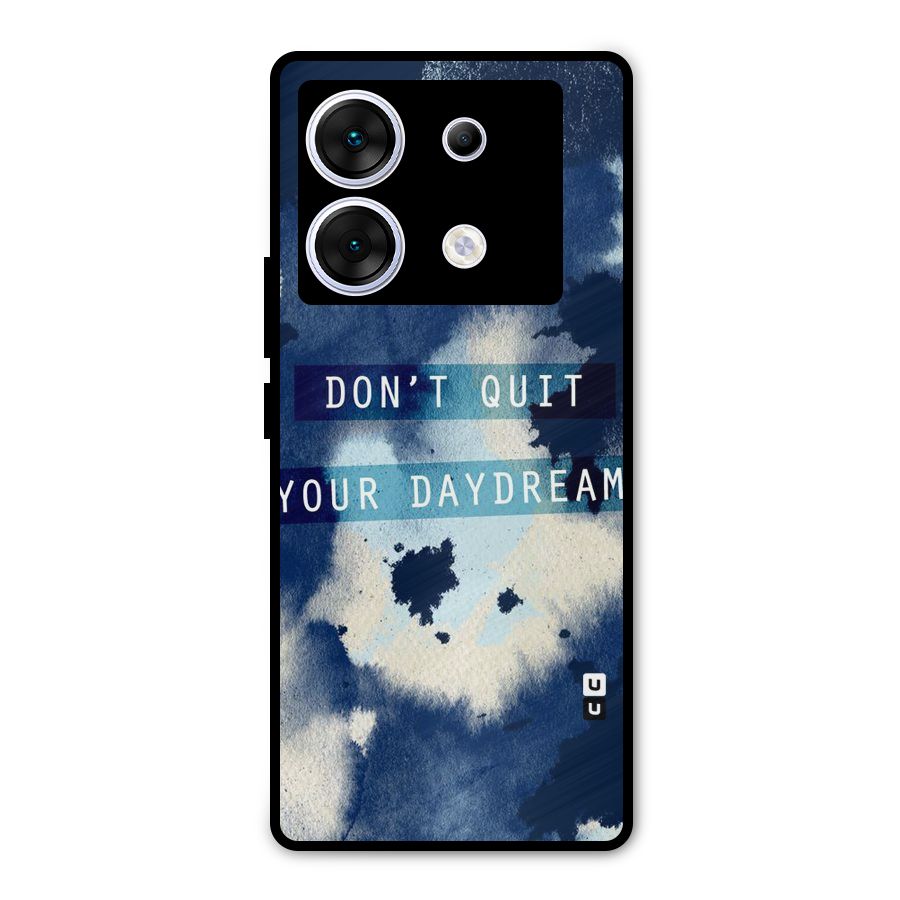 Dont Quit Metal Back Case for Infinix Zero 30 5G