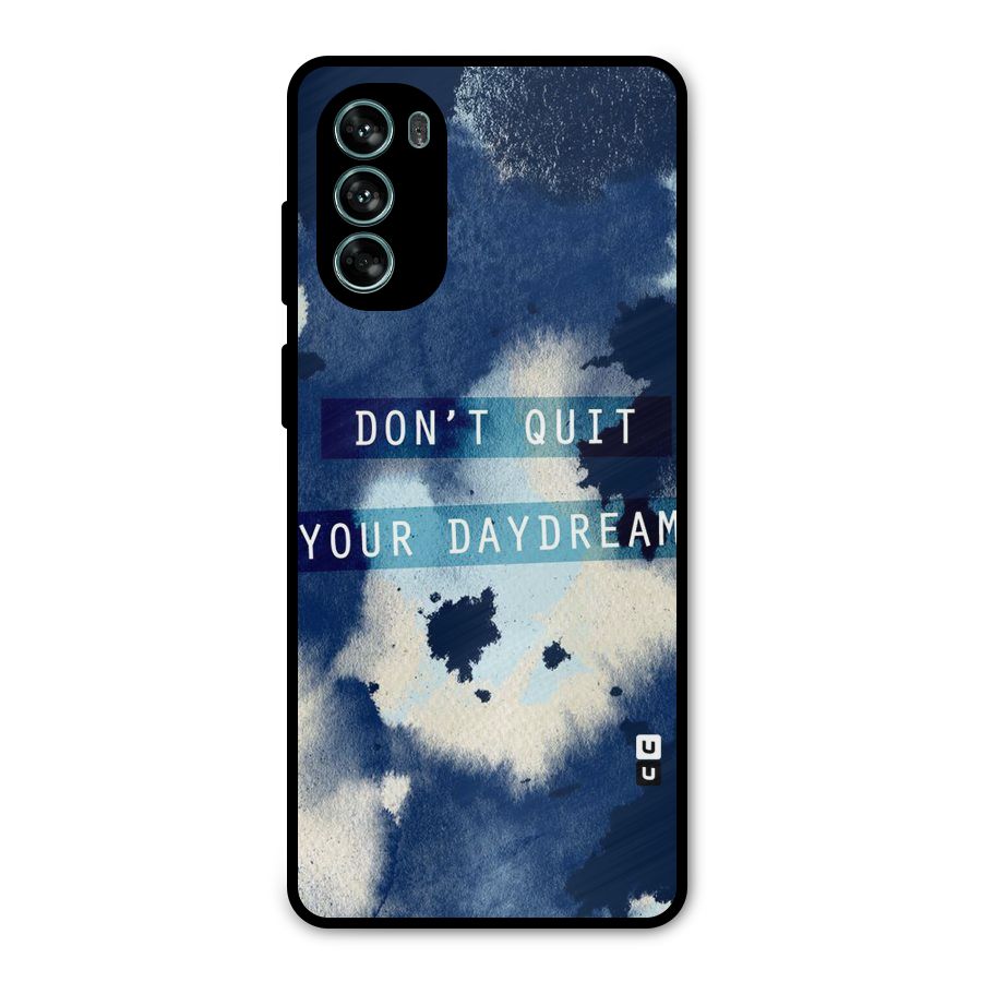 Dont Quit Metal Back Case for Moto G62