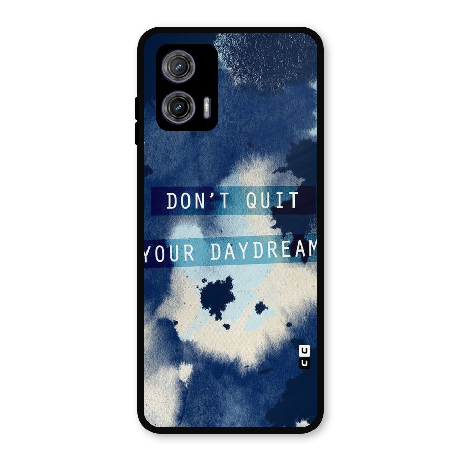 Dont Quit Metal Back Case for Moto G73