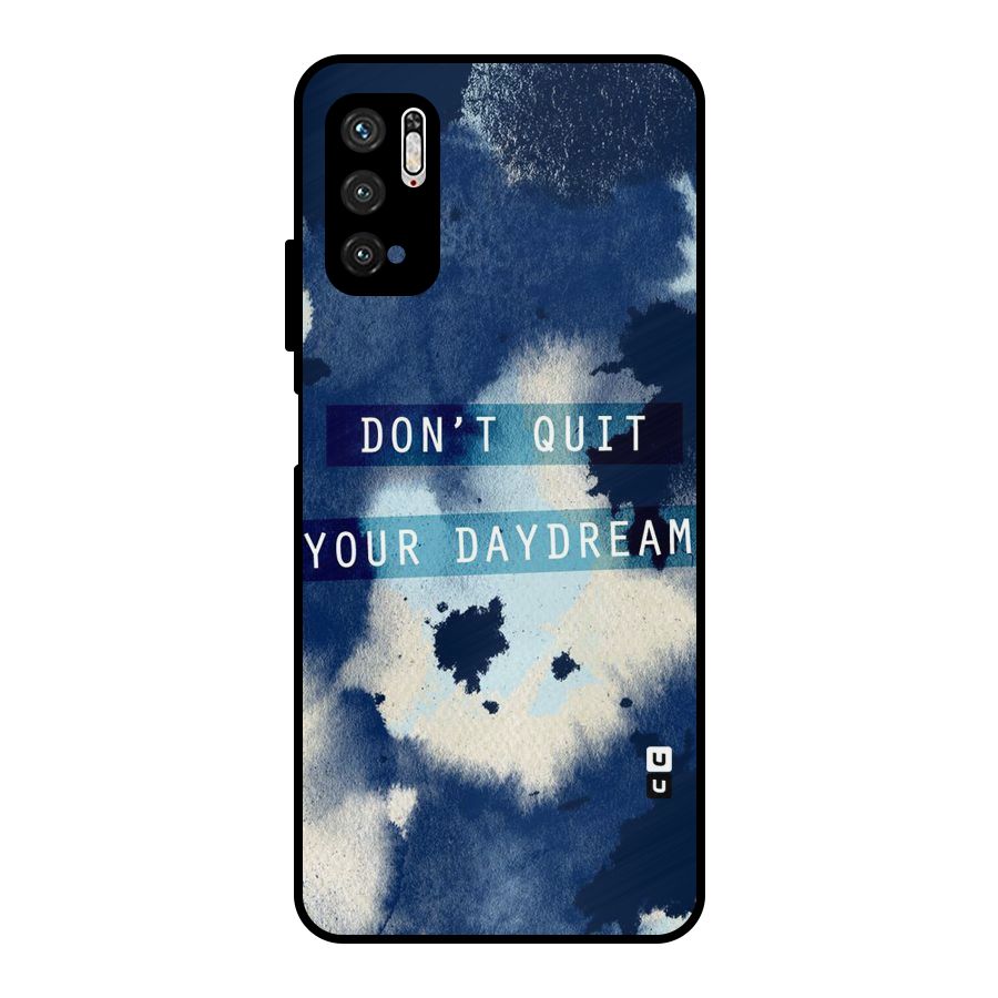 Dont Quit Metal Back Case for Poco M3 Pro 5G