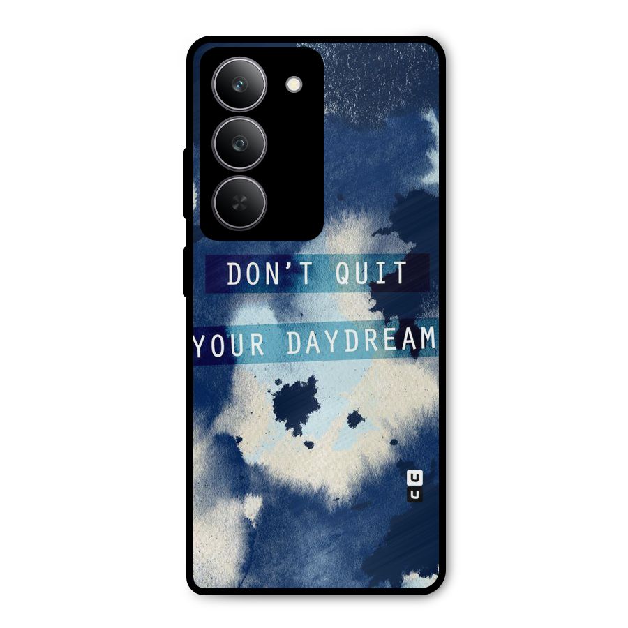 Dont Quit Metal Back Case for Realme 14x