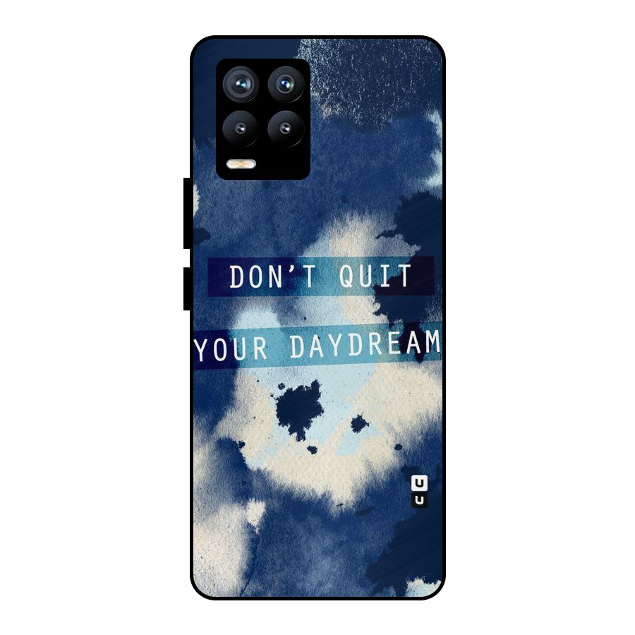 Dont Quit Metal Back Case for Realme 8 Pro