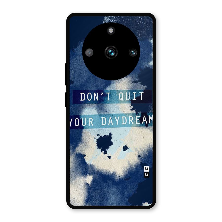 Dont Quit Metal Back Case for Realme Narzo 60 Pro