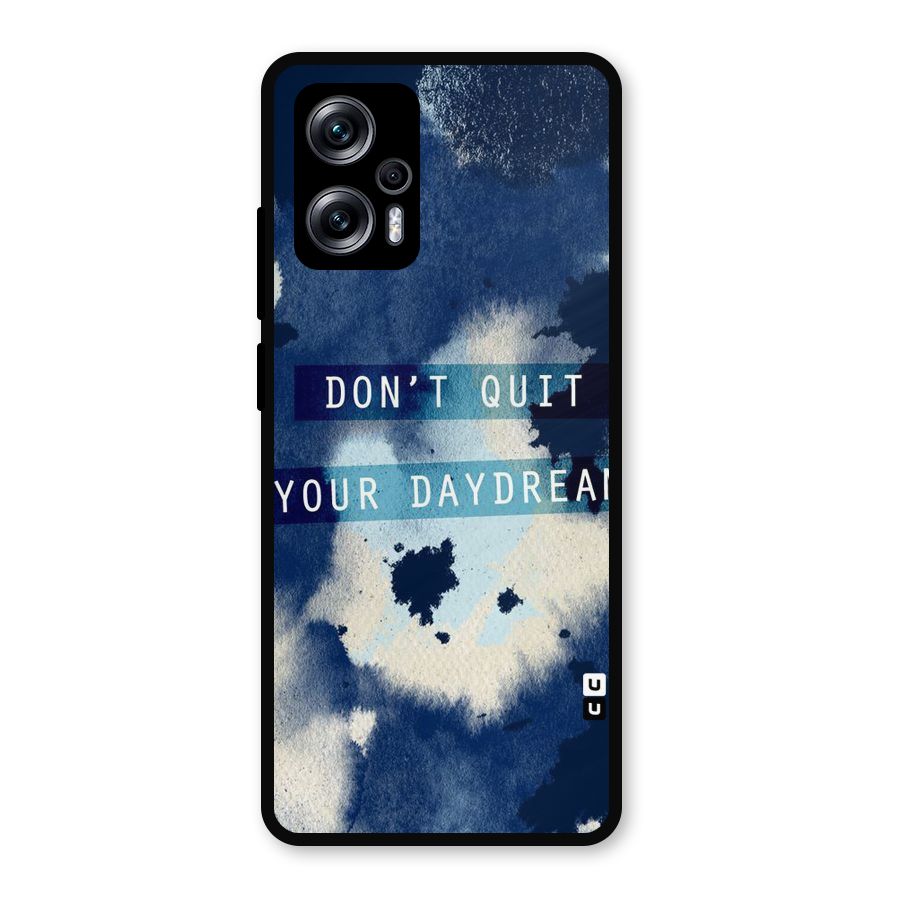Dont Quit Metal Back Case for Redmi K50i
