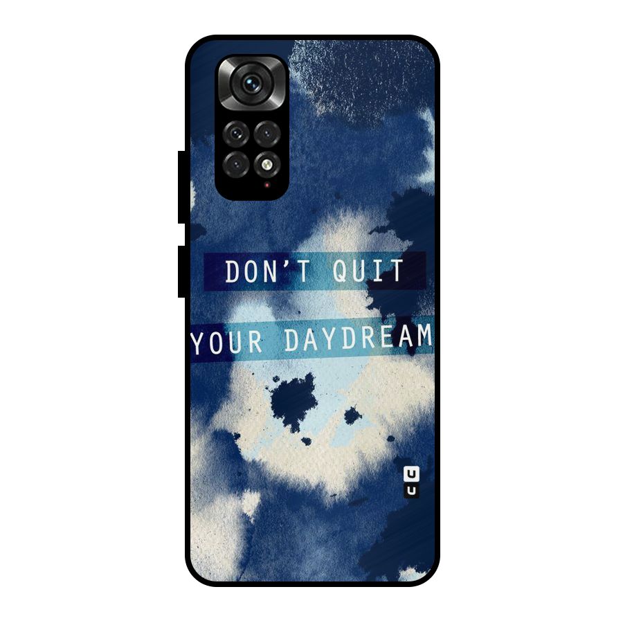 Dont Quit Metal Back Case for Redmi Note 11 Pro Plus 5G