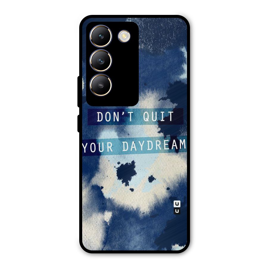 Dont Quit Metal Back Case for Vivo T3 5G