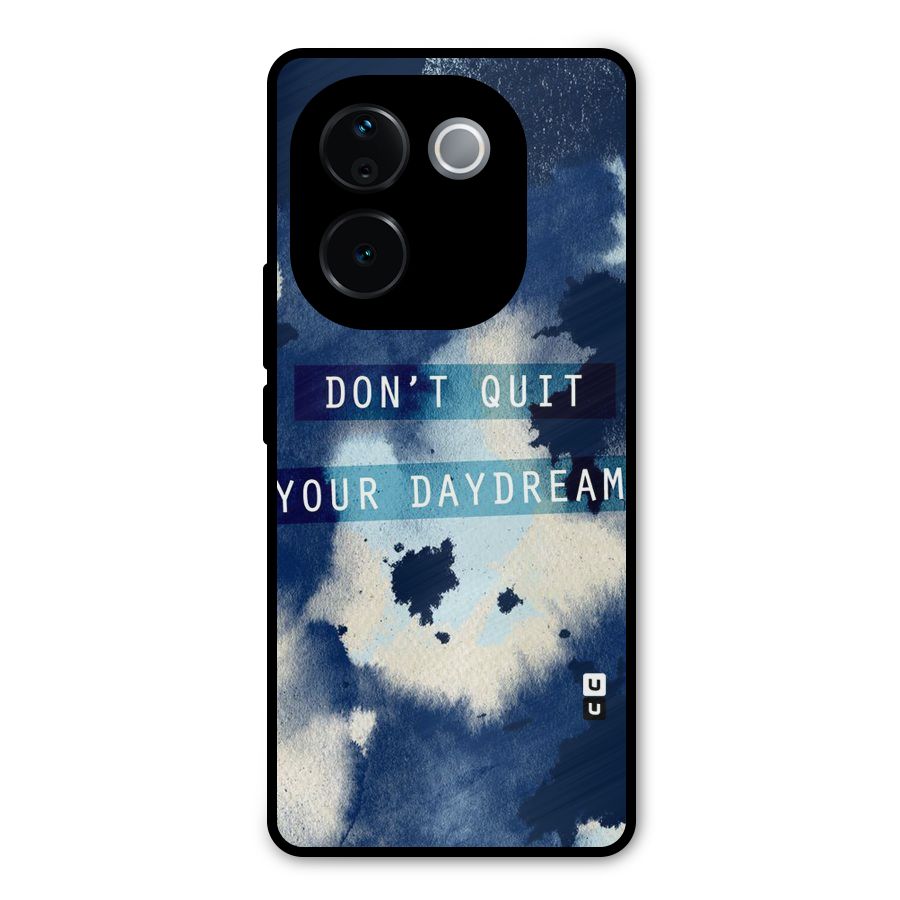 Dont Quit Metal Back Case for Vivo T3 Pro