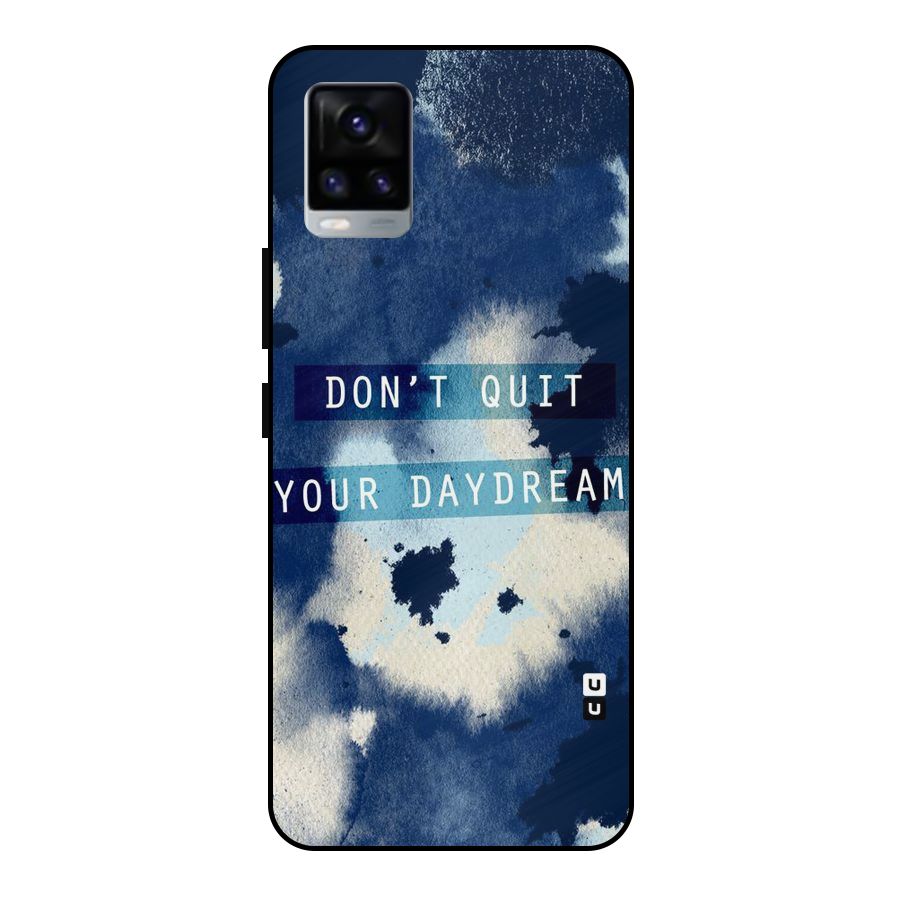 Dont Quit Metal Back Case for Vivo V20