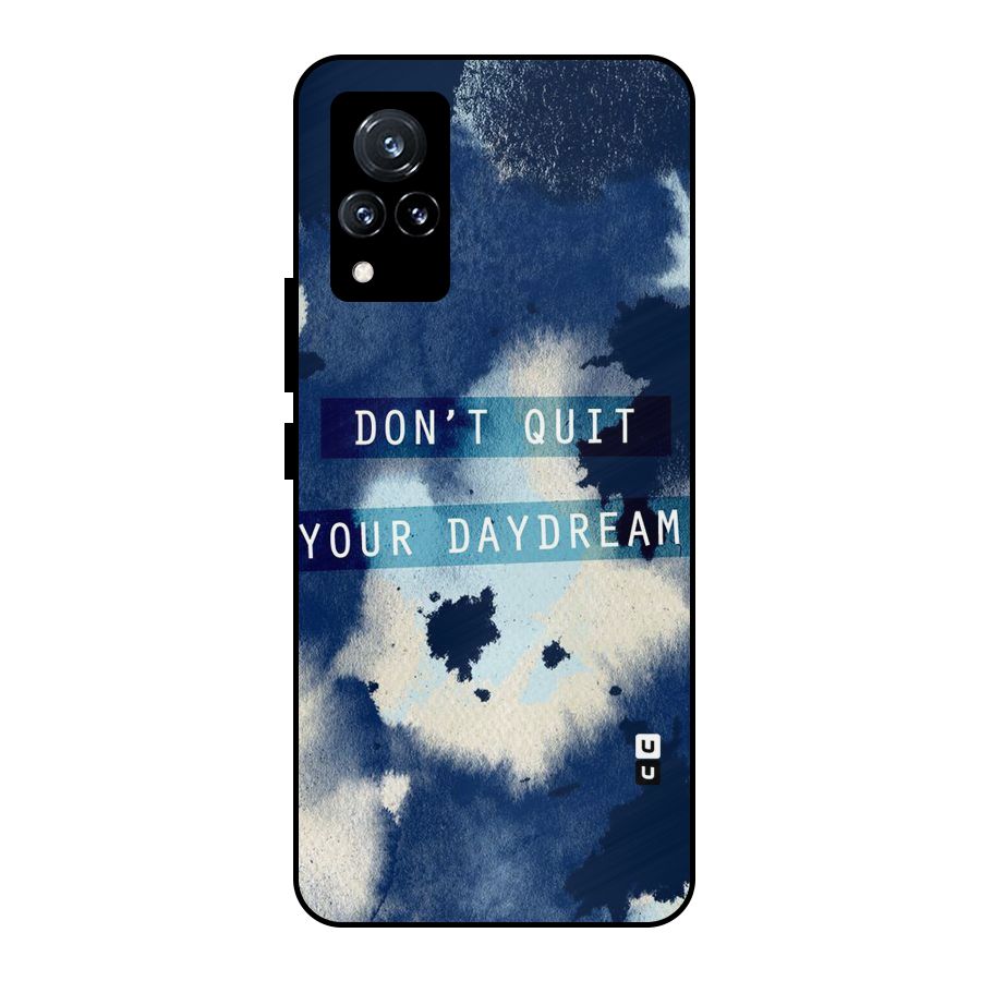 Dont Quit Metal Back Case for Vivo V21 5G