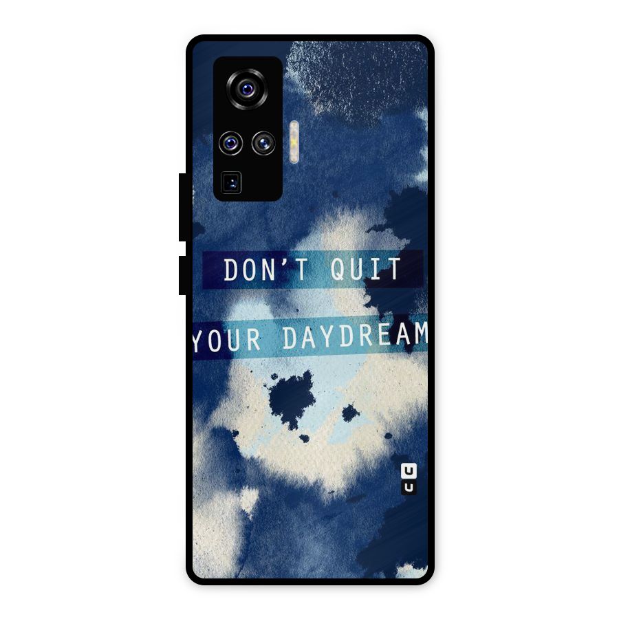Dont Quit Metal Back Case for Vivo X50 Pro