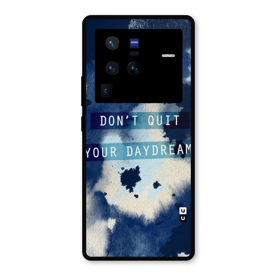 Dont Quit Metal Back Case for Vivo X80 Pro