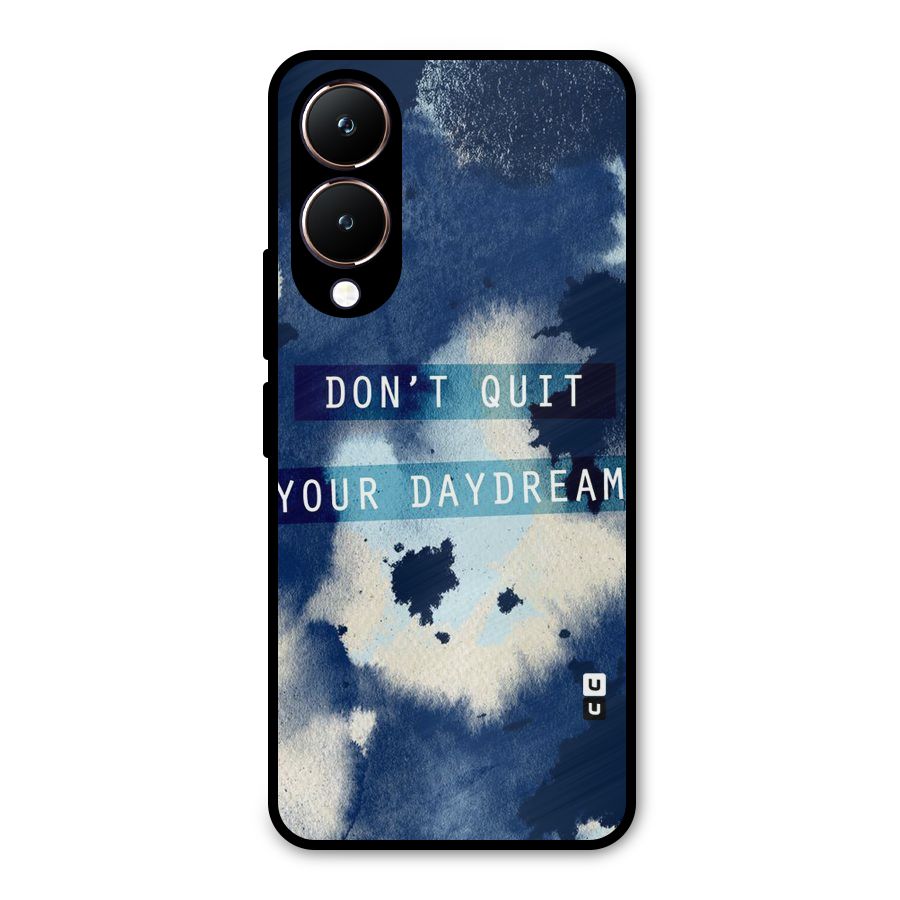 Dont Quit Metal Back Case for Vivo Y28