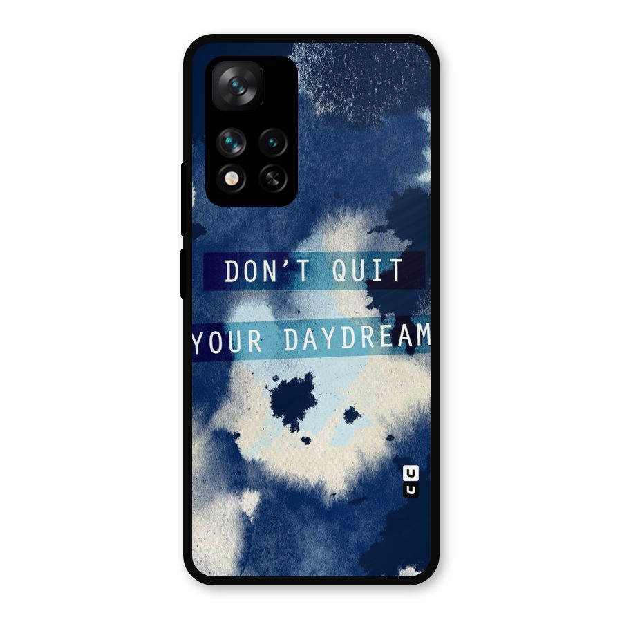 Dont Quit Metal Back Case for Xiaomi 11i Hypercharge 5G