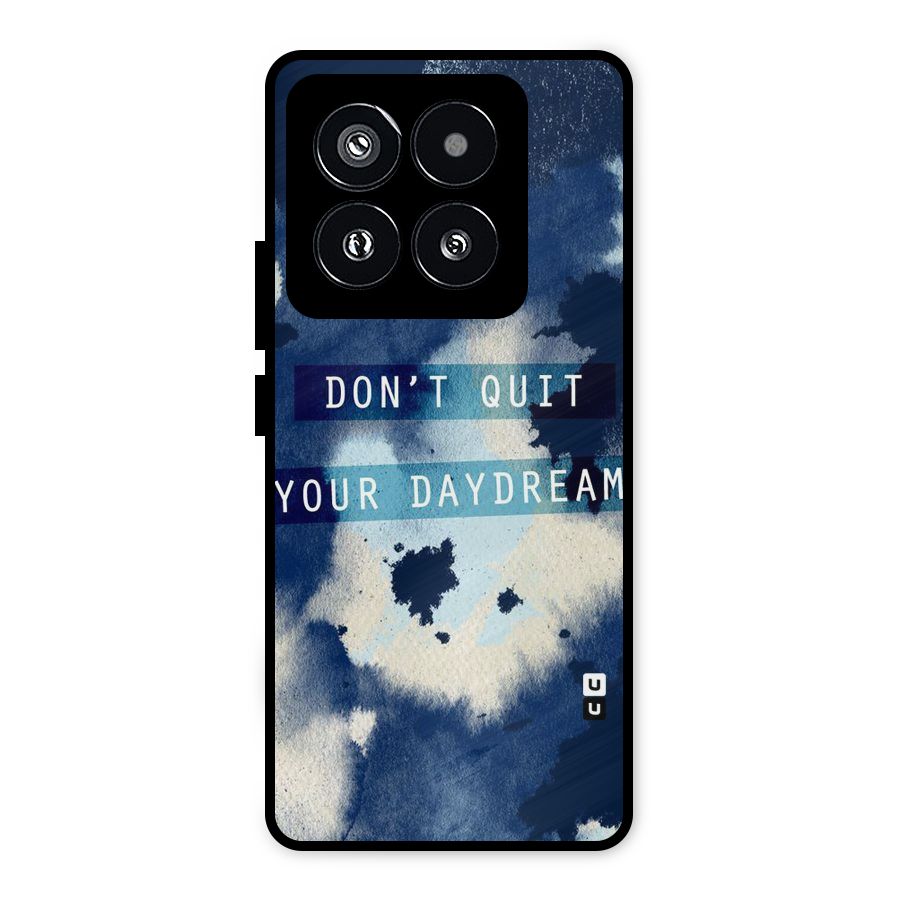 Dont Quit Metal Back Case for Xiaomi 14 Pro