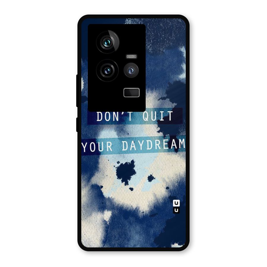 Dont Quit Metal Back Case for iQOO 11 5G