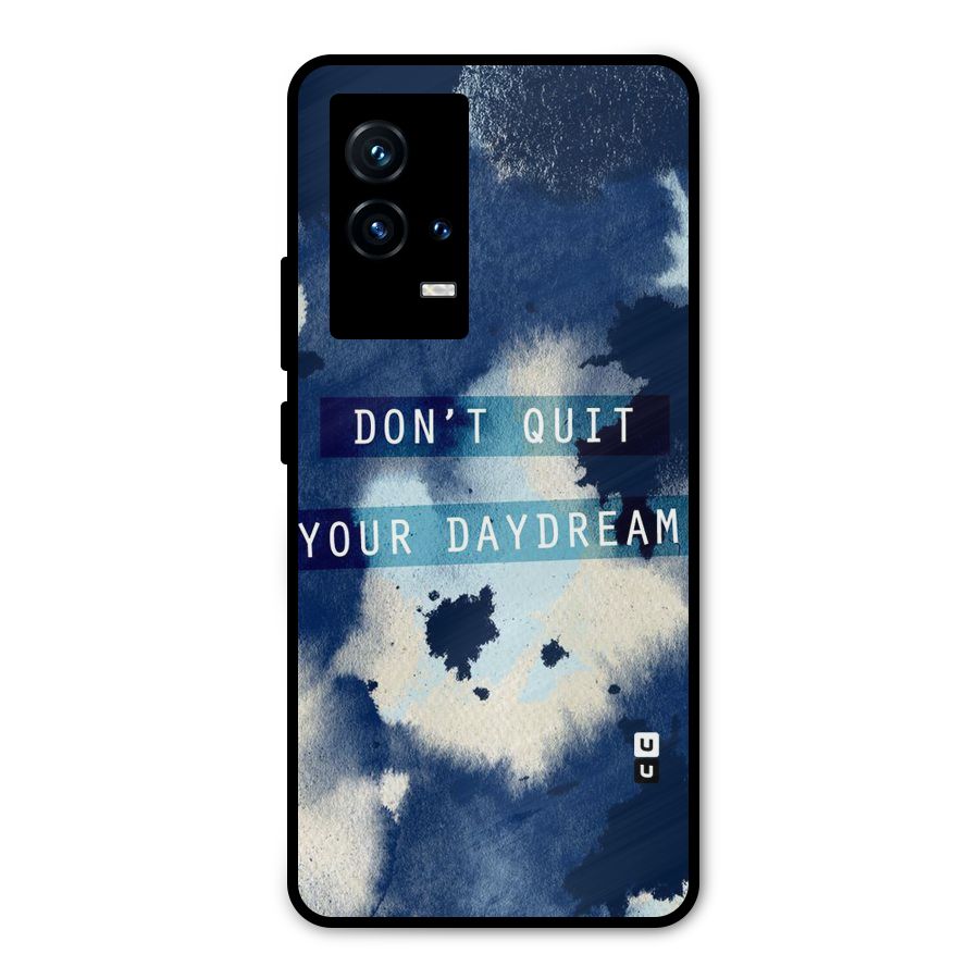 Dont Quit Metal Back Case for iQOO 9 5G