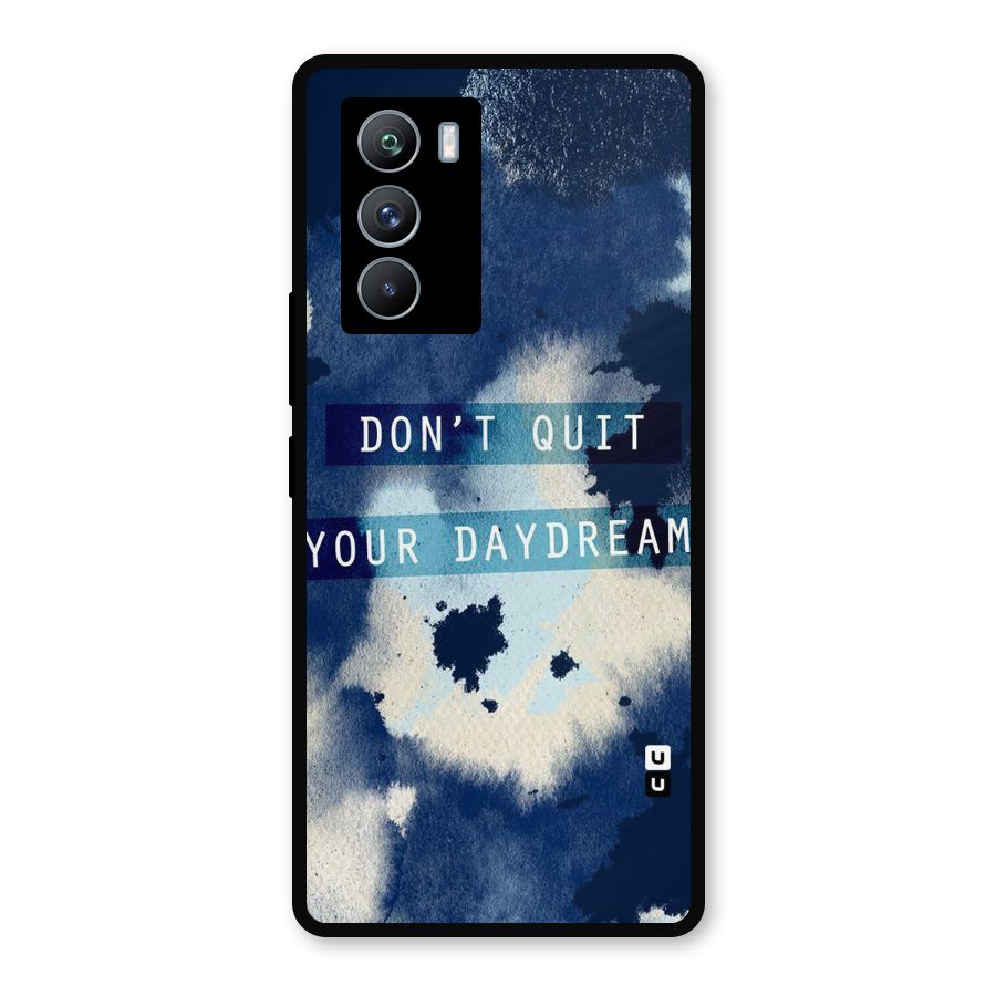 Dont Quit Metal Back Case for iQOO 9 SE