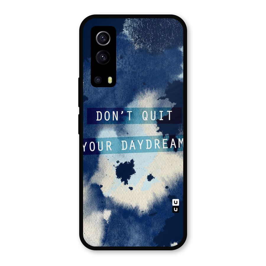 Dont Quit Metal Back Case for iQOO Z3