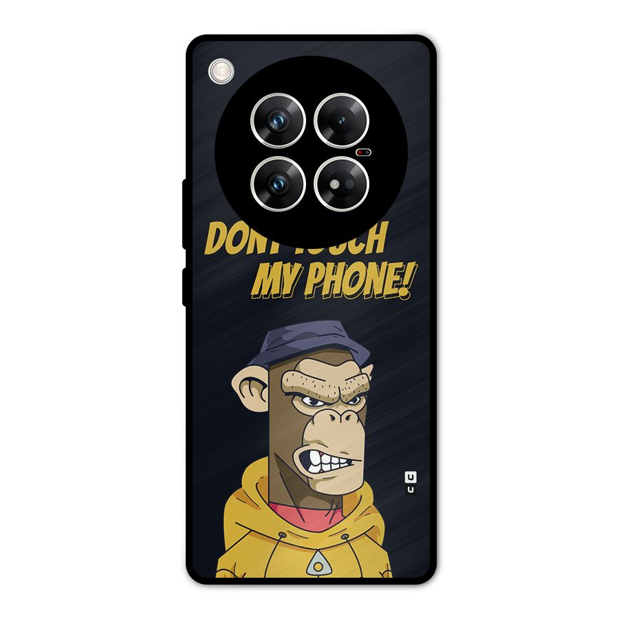 Dont Touch My Phone Metal Back Case for Infinix Zero 40 5G