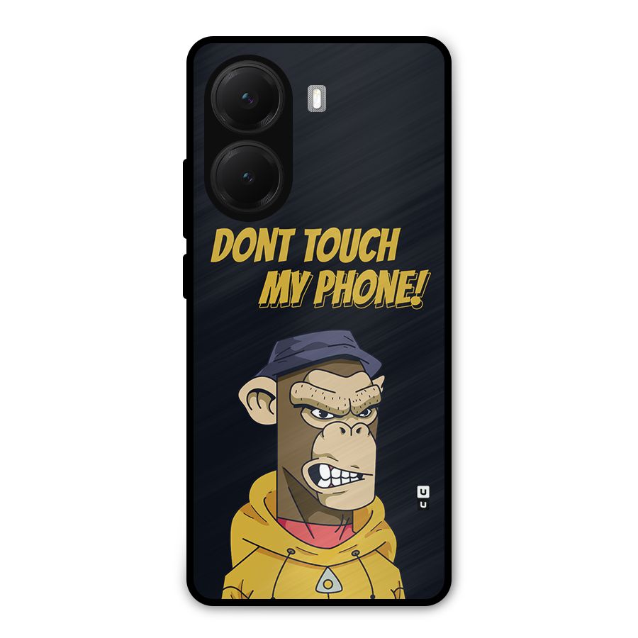 Dont Touch My Phone Metal Back Case for Poco X7 Pro