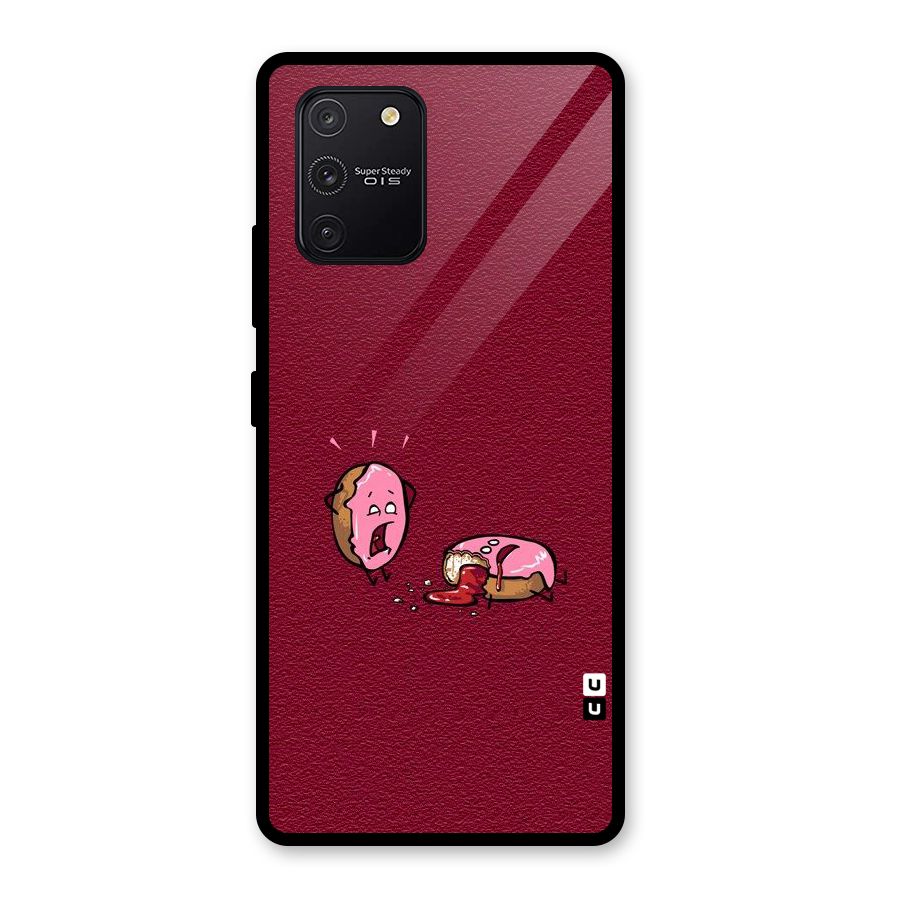Donut Murder Glass Back Case for Galaxy S10 Lite