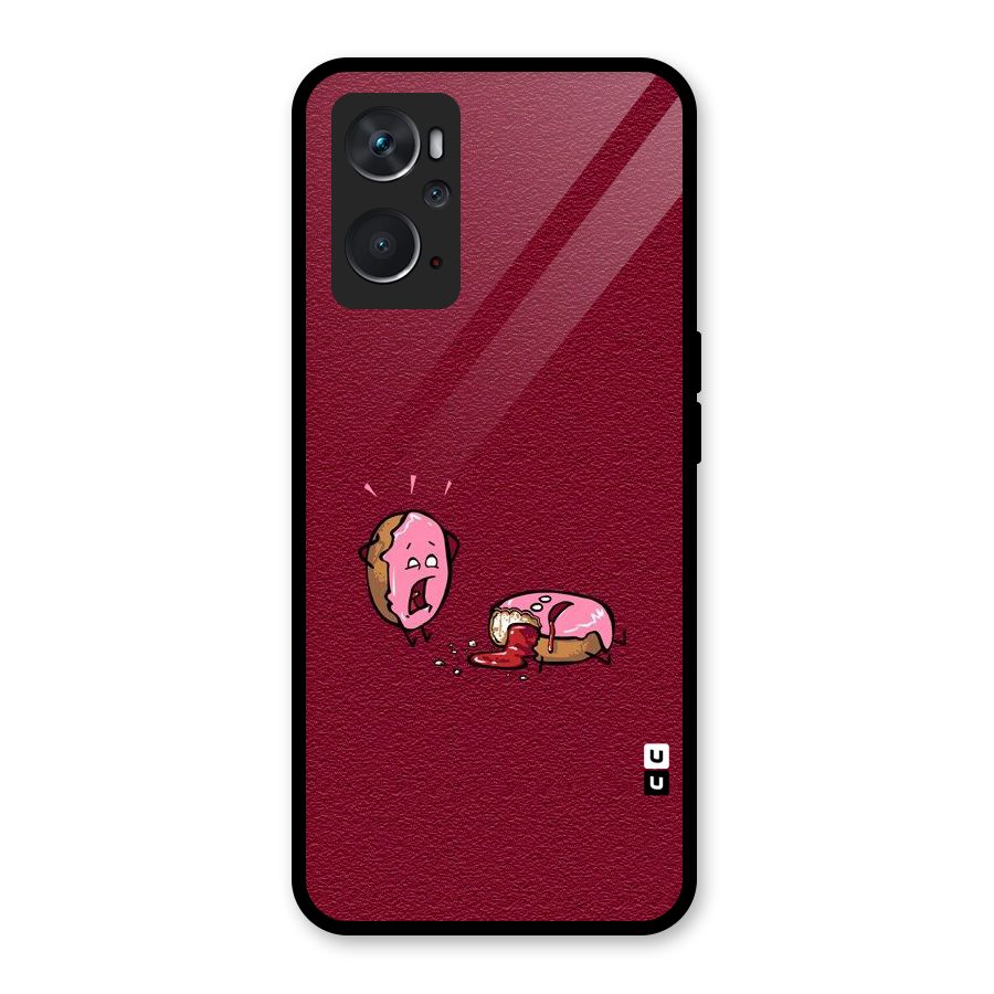 Donut Murder Glass Back Case for Oppo K10 4G