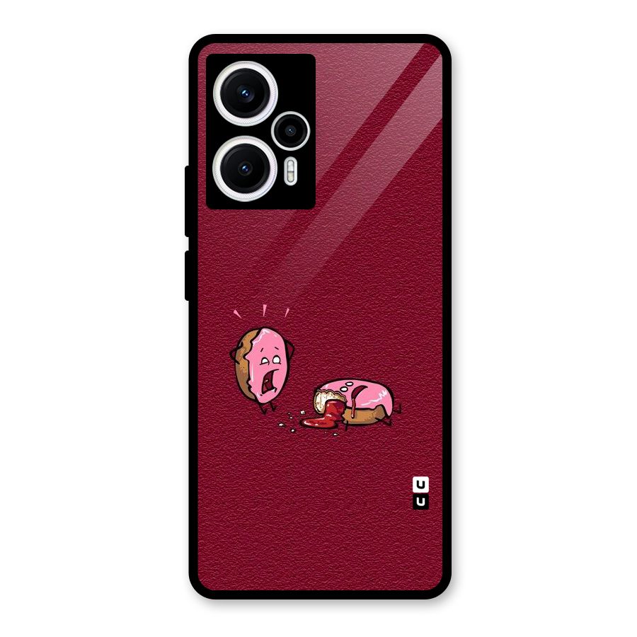 Donut Murder Glass Back Case for Poco F5