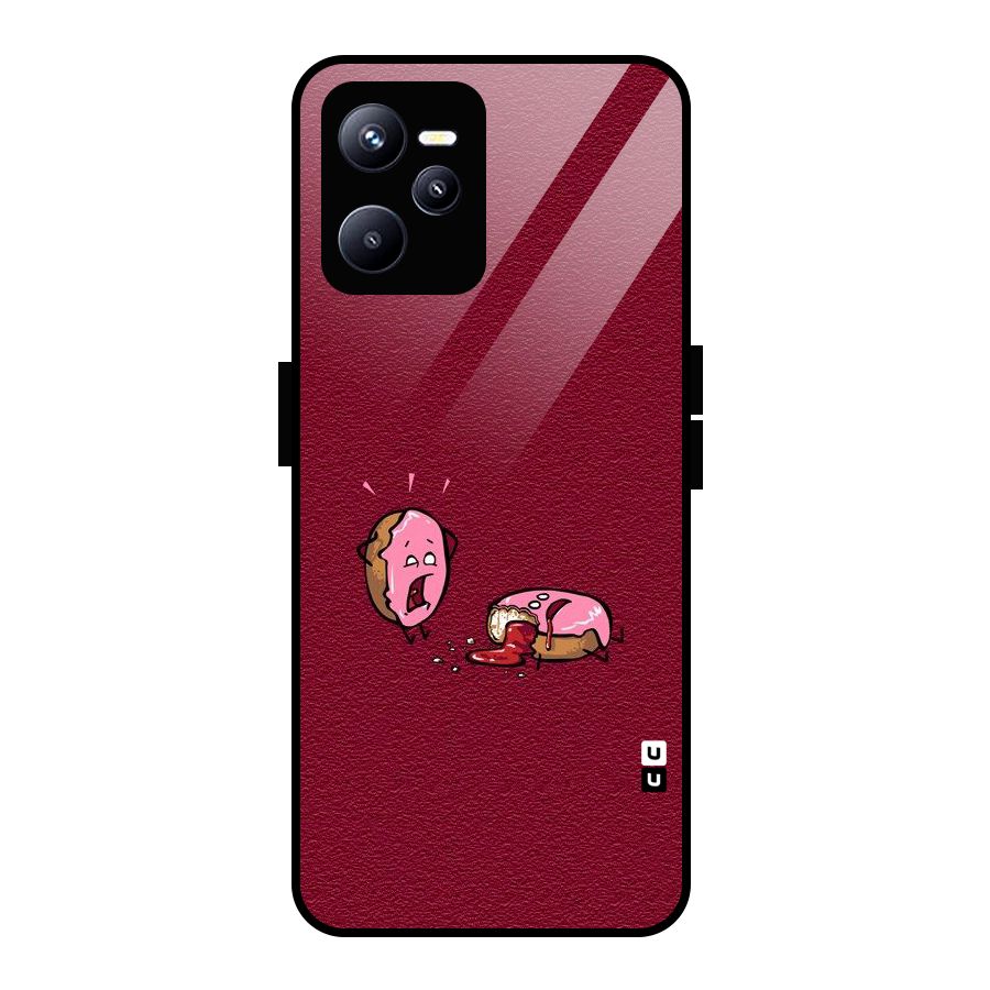 Donut Murder Glass Back Case for Realme C35