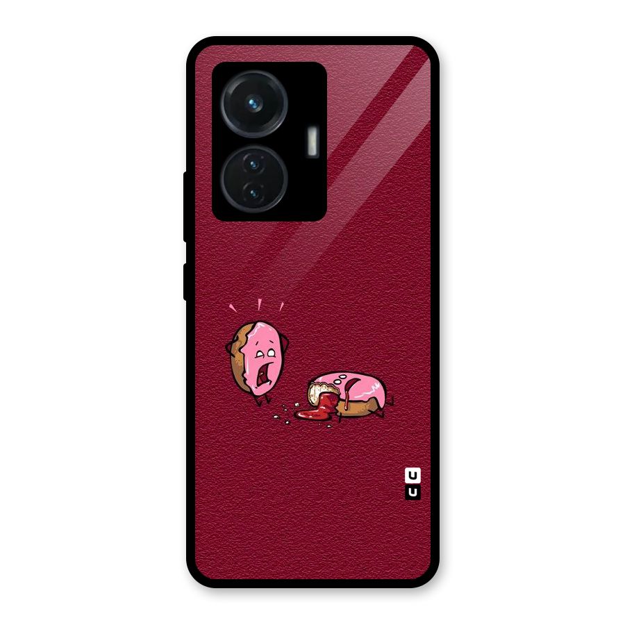 Donut Murder Glass Back Case for Vivo T1 44W