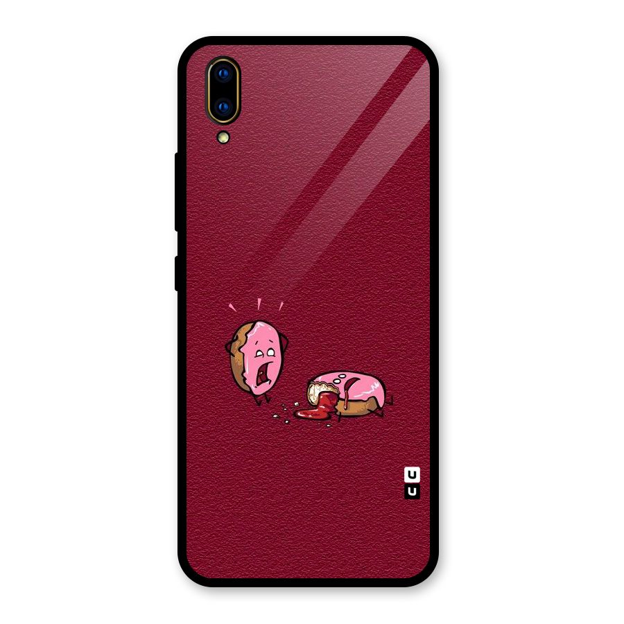 Donut Murder Glass Back Case for Vivo V11 Pro