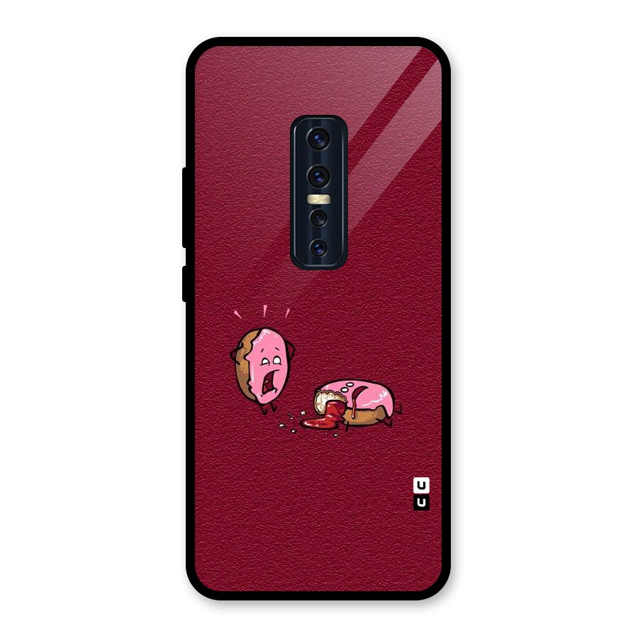 Donut Murder Glass Back Case for Vivo V17 Pro