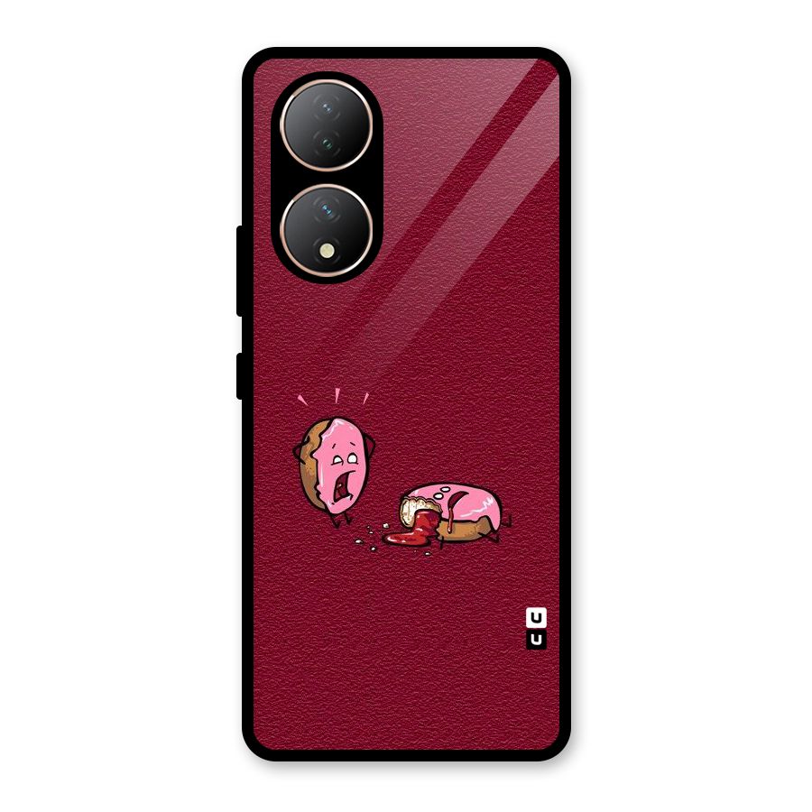 Donut Murder Glass Back Case for Vivo Y100