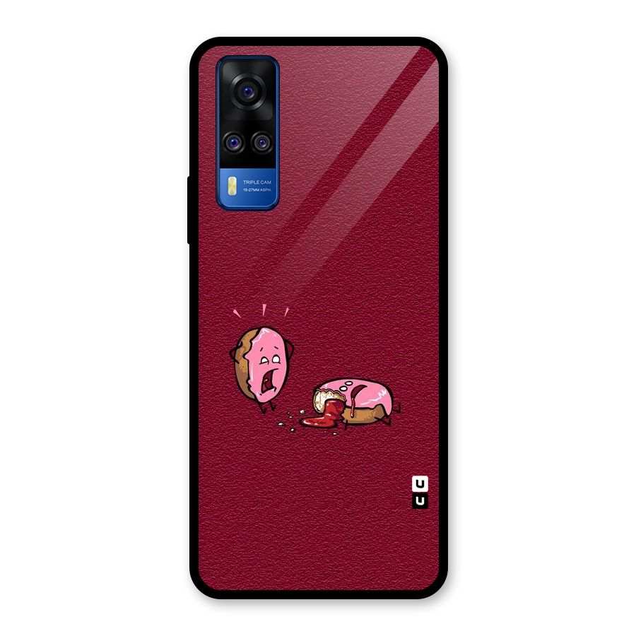 Donut Murder Glass Back Case for Vivo Y31