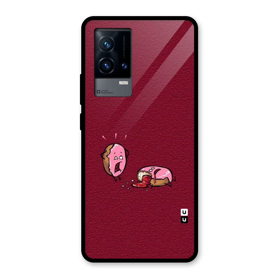 Donut Murder Glass Back Case for iQOO 9 5G