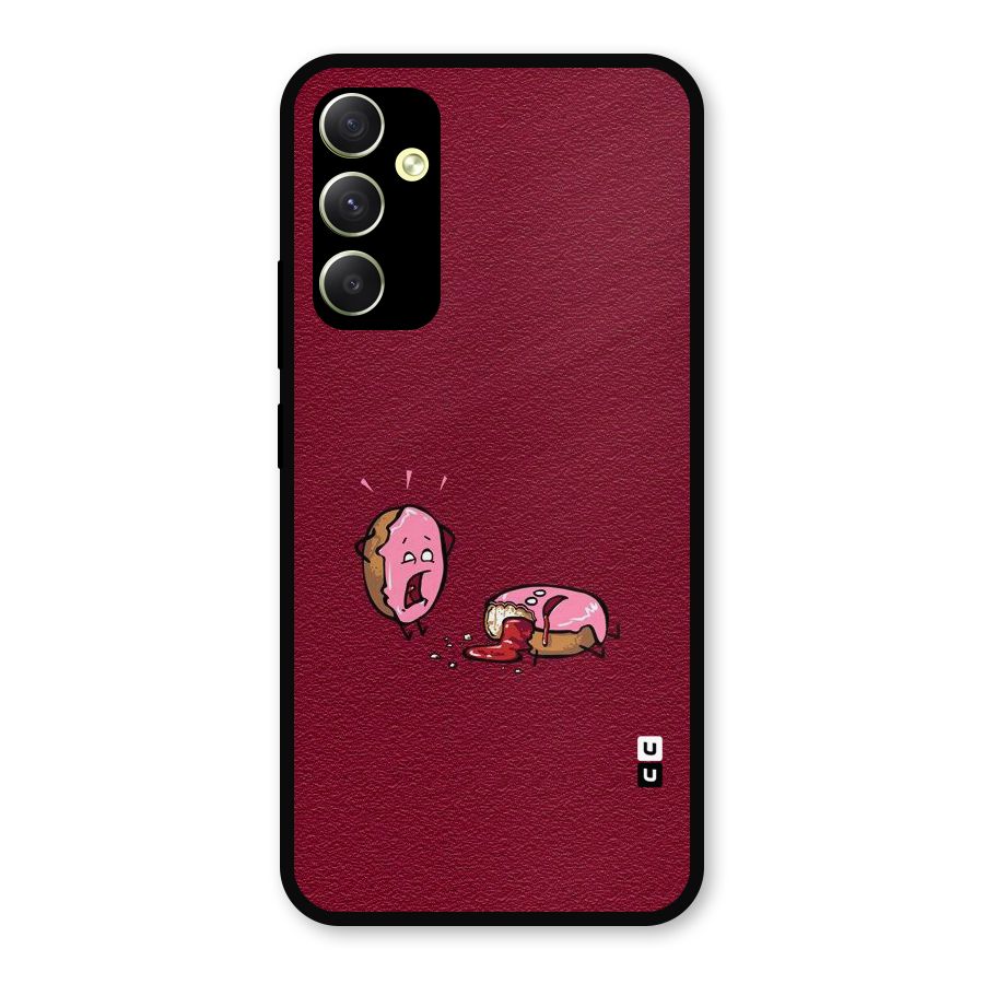 Donut Murder Metal Back Case for Galaxy A34