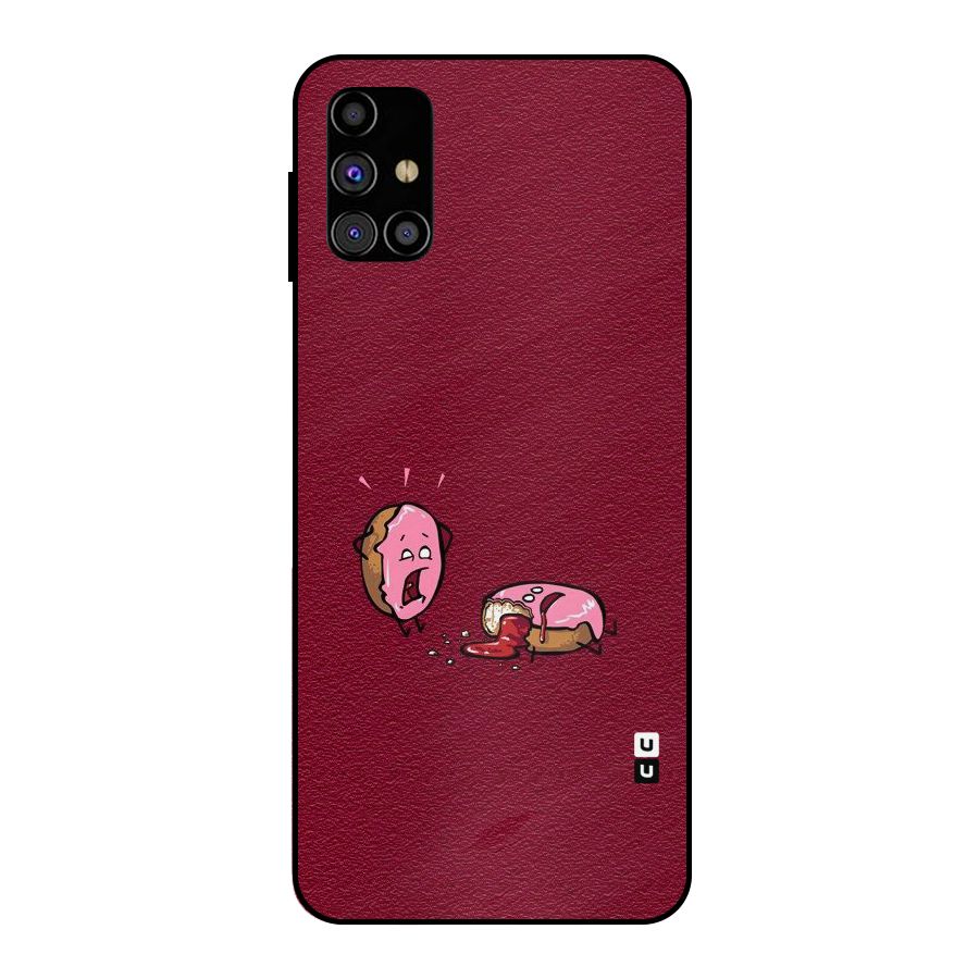 Donut Murder Metal Back Case for Galaxy M31s