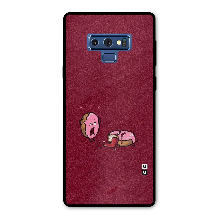 Donut Murder Metal Back Case for Galaxy Note 9